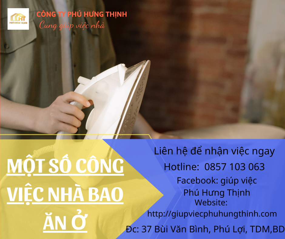 GIÚP VIỆC GIA ĐÌNH Ở LẠI